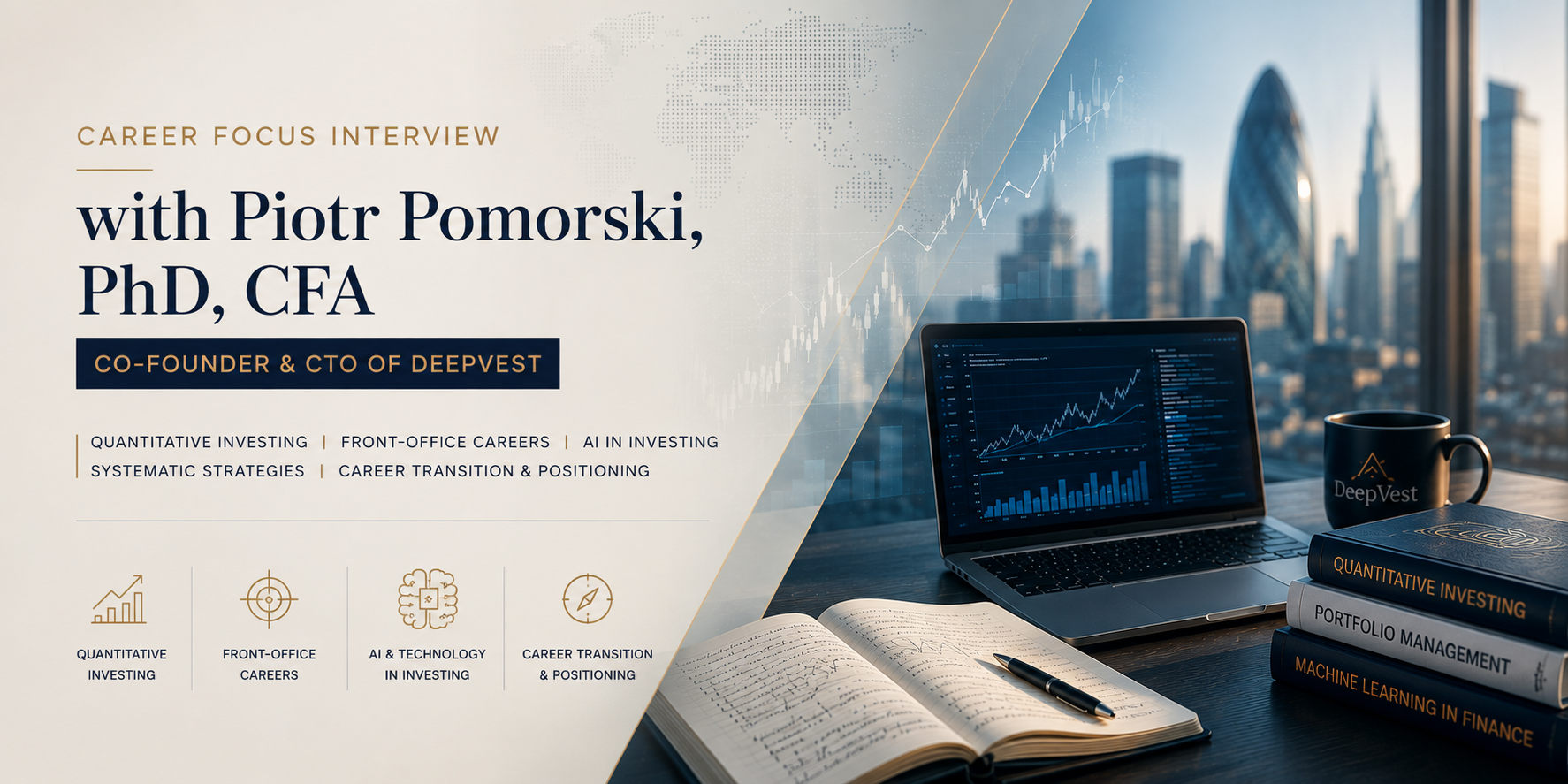 Career Focus Interview with Piotr Pomorski, PhD, CFA — Co-Founder & CTO of DeepVest